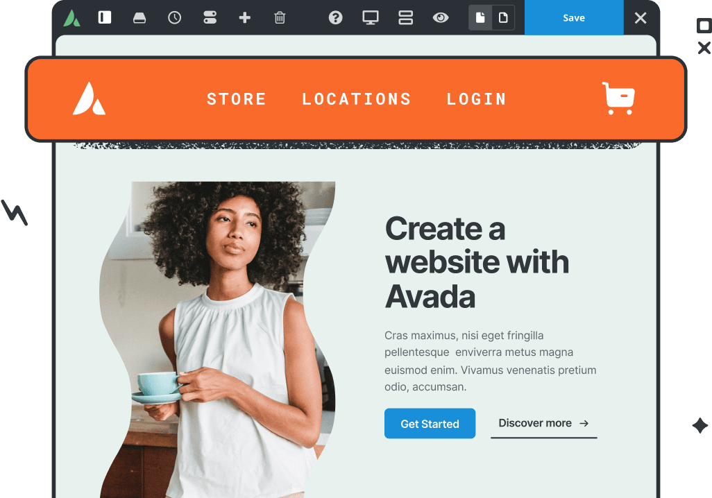 Avada Header Builder